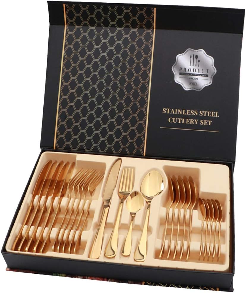 🥄SET DE CUBIERTOS X 24 PIEZAS🍴