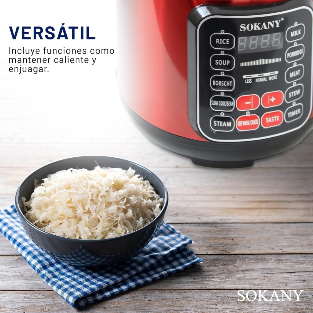 🥘OLLA MULTIFUNCIONAL SOKANY🫘