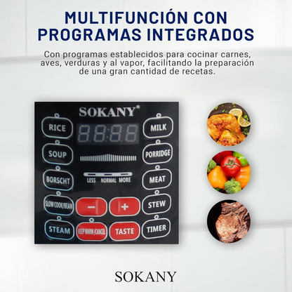 🥘OLLA MULTIFUNCIONAL SOKANY🫘