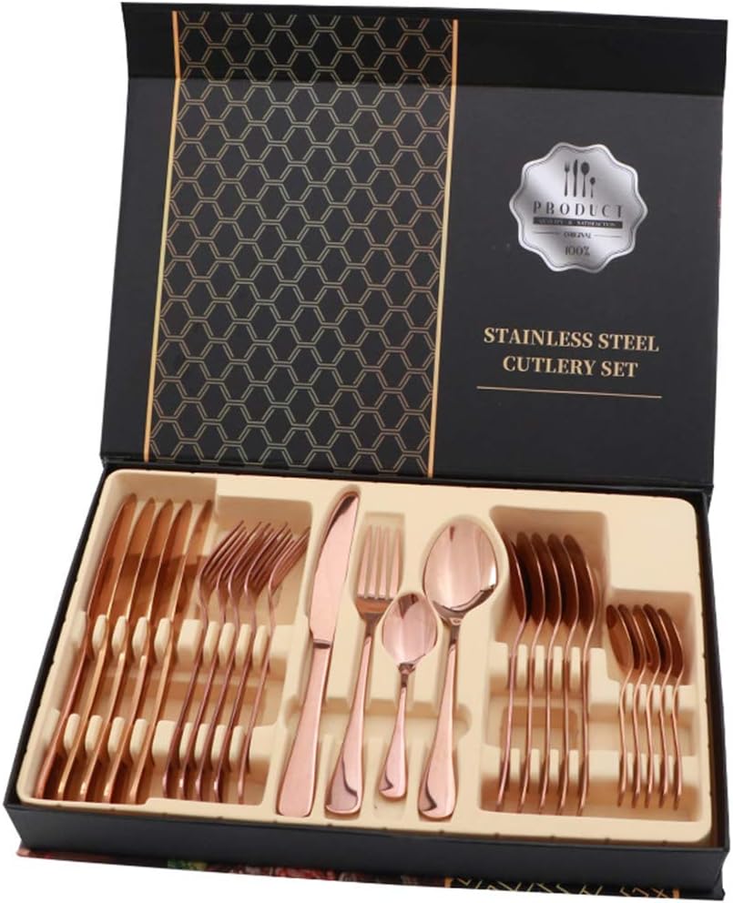 🥄SET DE CUBIERTOS X 24 PIEZAS🍴