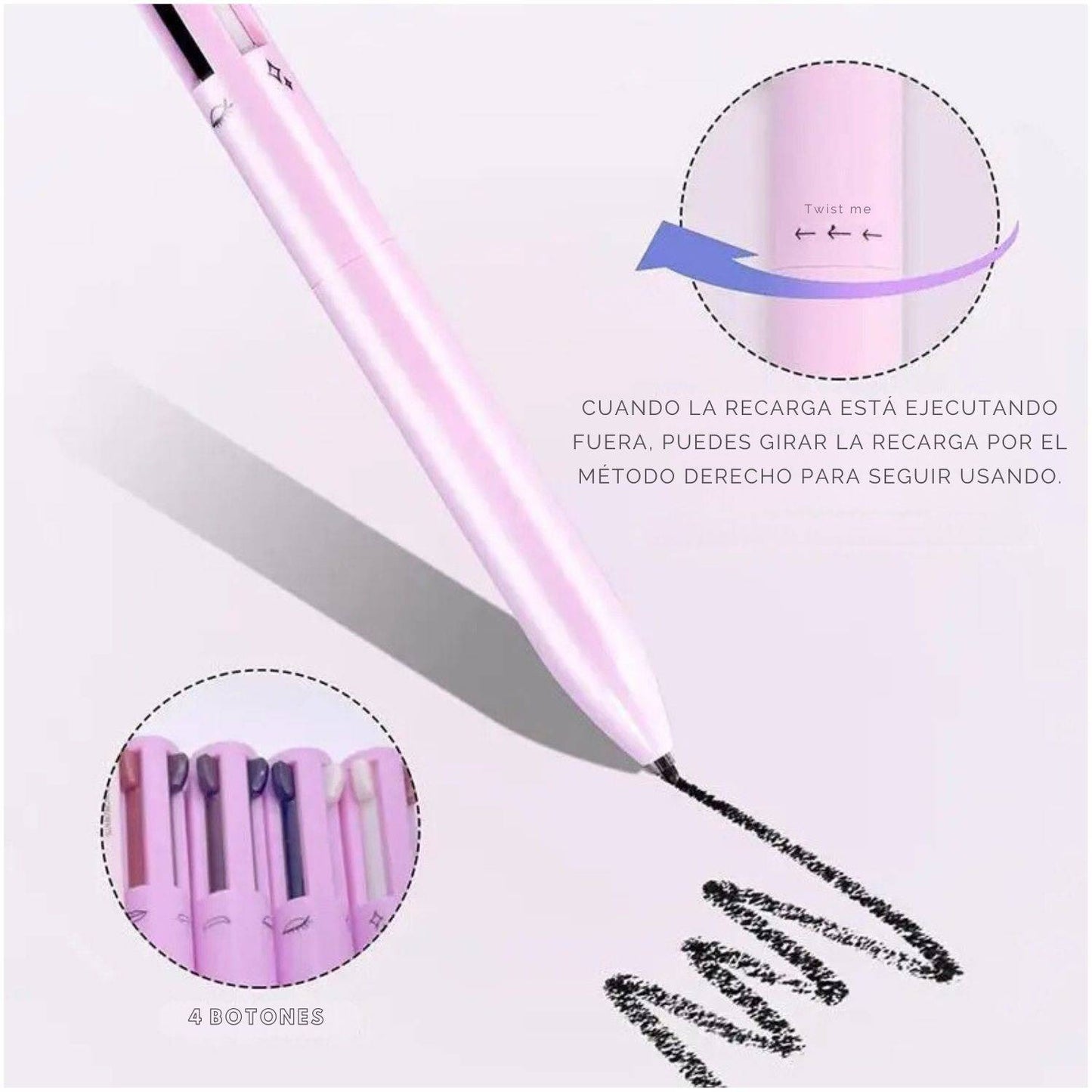 💄 LÁPIZ DE MAQUILLAJE 4 EN 1 💄