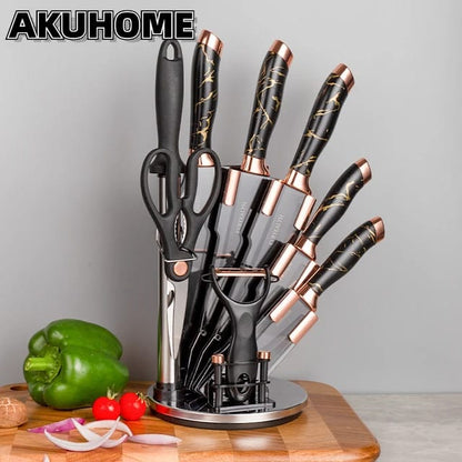 👩‍🍳SET POR 9 PIEZAS 🔪