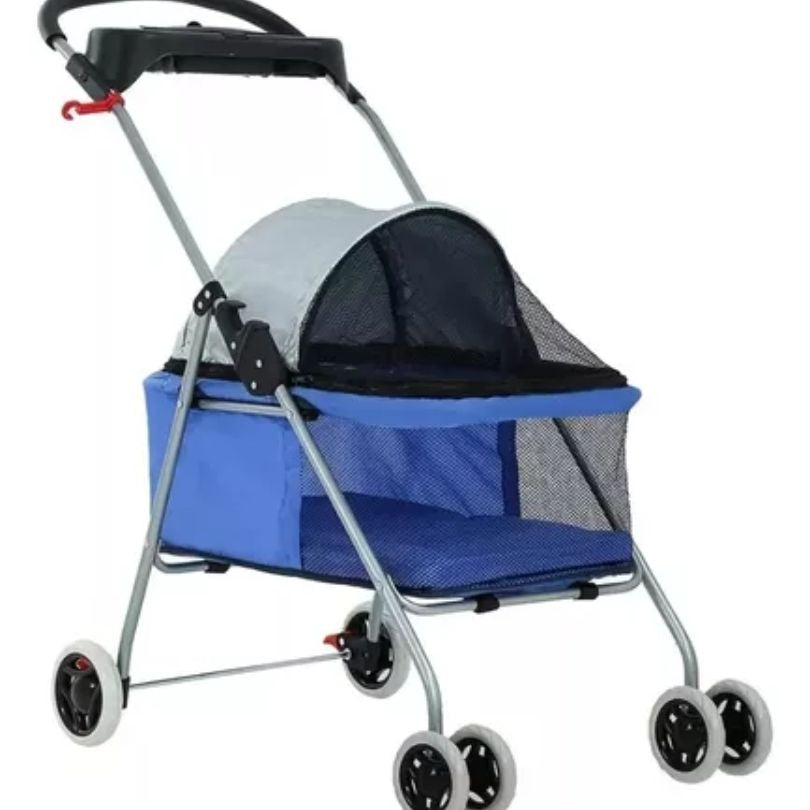 🐶Coche Paseador para Mascotas Plegable 🐱