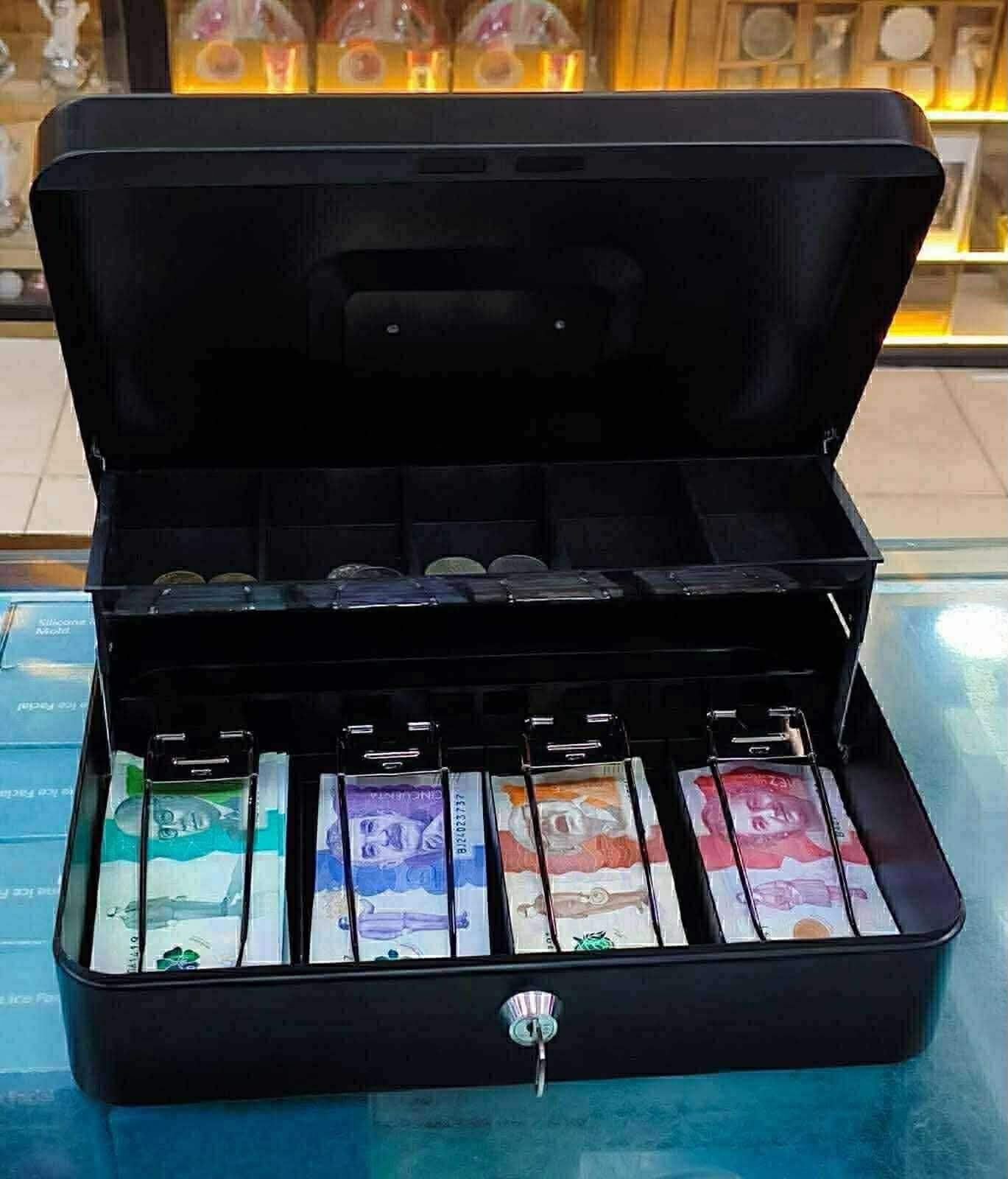 💵CAJA ORGANIZADORA DE DINERO METALICA🤑