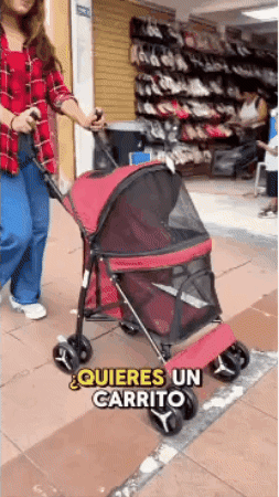 🐶Coche Paseador para Mascotas Plegable 🐱