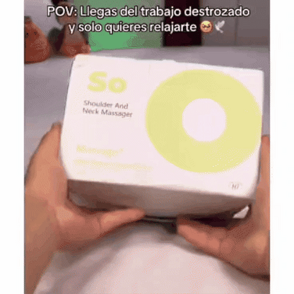Masajeador Cervical Inteligente “Mini Hands”💆‍♀️